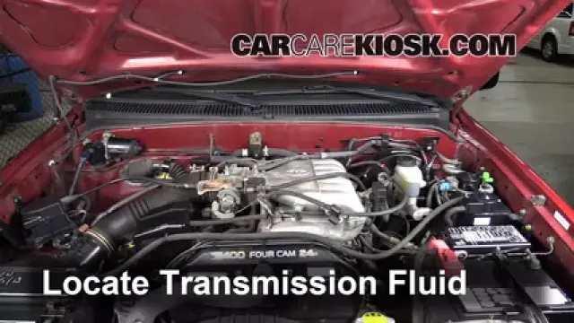 2001 Toyota Tacoma DLX 3.4L V6 Extended Cab Pickup Liquide de transmission Rajouter du liquide
